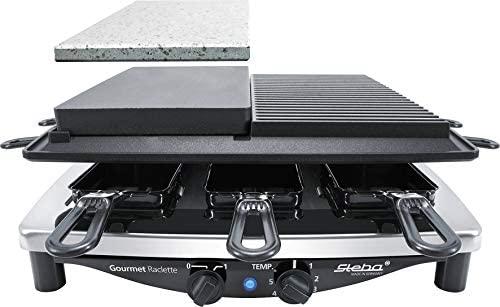 Steba RC 4 plus prabangus chromas Raclette