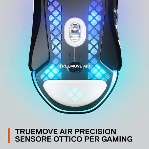 Belaidė žaidimų pelė SteelSeries Aerox 9 Onyx, Juodos spalvos