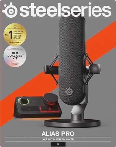 SteelSeries | Alias | Gaming Mikrofonas | Juodas