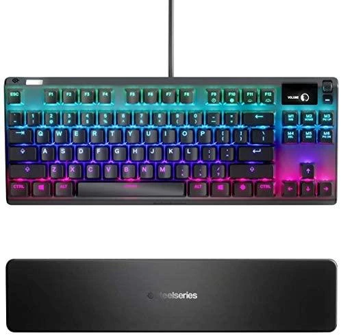 Klaviatūra SteelSeries Apex 7 TKL, Red Switch, US kalba, Juodos spalvos
