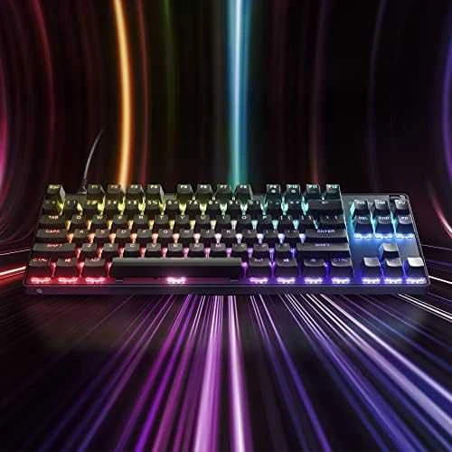 Klaviatūra su laidu SteelSeries Apex 9 TKL, US kalba, Juodos spalvos