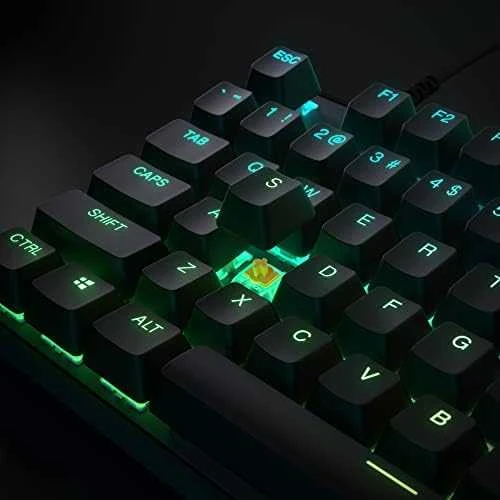 Klaviatūra su laidu SteelSeries Apex 9 TKL, US kalba, Juodos spalvos
