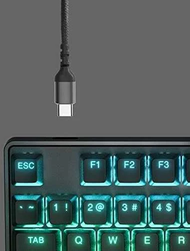 Klaviatūra su laidu SteelSeries Apex 9 TKL, US kalba, Juodos spalvos