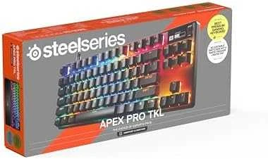 SteelSeries Apex Pro TKL Gen 3 | Klaviatūra žaidimams | su laidu | US | Juodas | USB-C | OmniPoint 3.0 Adjustable HyperMagnetic Switches