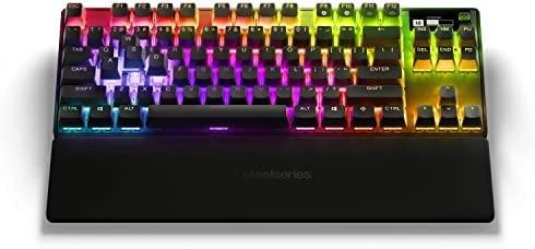 Steel Kalba Žaidimų klaviatūra SteelSeries Apex Pro TKL, DE kalba, Juodos spalvos ...