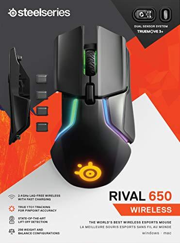 SteelSeries Rival 650, Belaidė pelė 