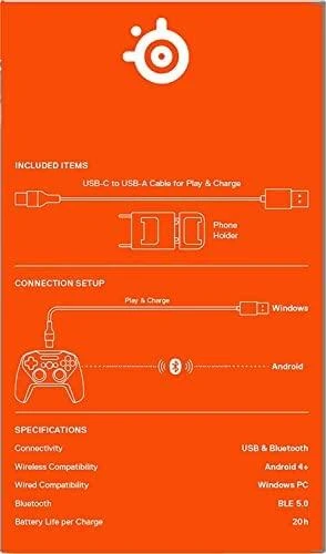 SteelSeries Stratus+ žaidimų pultas, juodas