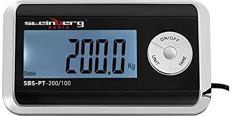 Steinberg Systems Pašto platforminės svarstyklės siuntoms SBS-PT-200/100 iki 200kg / 100g