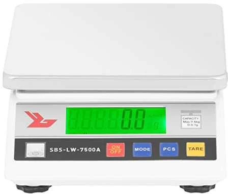 Virtuvinės svarstyklės Steinberg Systems SBS-LW-7500A LCD tiksli ir tiksli skalė nuo 0,1 g iki 7500 g