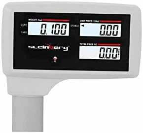 Virtuvinės svarstyklės Steinberg Systems LCD parduotuvės ir sandėlio tikrinimo svarstyklės 30kg / 5g