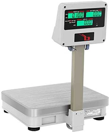 Steinberg Systems SBS-PW-100 LCD platforminės parduotuvės svarstyklės iki 100 kg