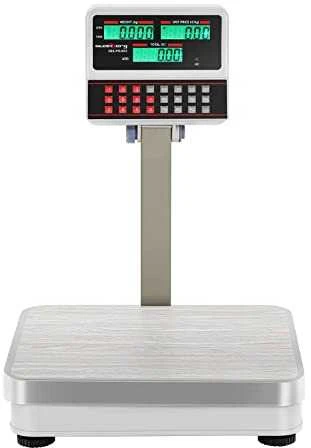 Steinberg Systems SBS-PW-100 LCD platforminės parduotuvės svarstyklės iki 100 kg