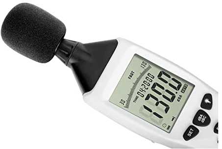 Steinberg Systems Skaitmeninis garso intensyvumo matuoklis, decibelų matuoklis 30-130 dB