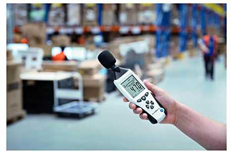 Steinberg Systems Skaitmeninis garso intensyvumo matuoklis, decibelų matuoklis 30-130 dB