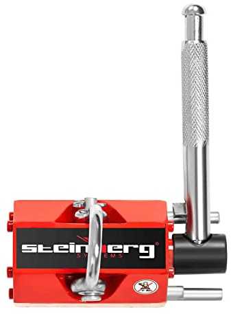 Steinberg Systems Rankinis magnetinis griebtuvo keltuvas skardai ir profiliams iki 100 kg