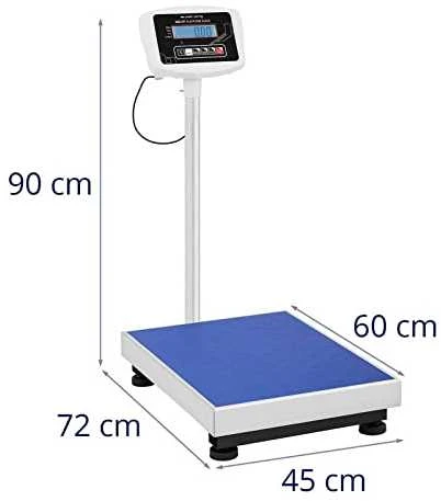 Steinberg Systems Skaičiavimo platforminės sandėlio svarstyklės SBS-PF-150 LCD iki 150 kg