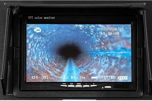 Steinberg Systems Endoskopo diagnostikos tikrinimo kamera korpuse 12 LED TFT 7'' SD 20 m