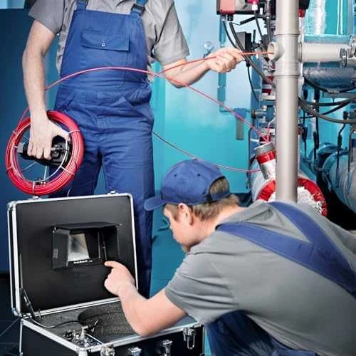 Steinberg Systems Endoskopo diagnostikos tikrinimo kamera korpuse 12 LED TFT 7'' SD 20 m