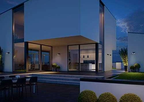 Sieninis šviestuvas Steinel LED šviestuvas 15W Spot DUO Connect su antracito jutikliu (ST058654) - Steinel