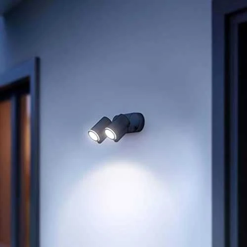 Sieninis šviestuvas Steinel LED šviestuvas 15W Spot DUO Connect su antracito jutikliu (ST058654) - Steinel