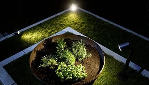 Steinel LED lemputės 7W Spot Garden Nightautomatic anthracitas (ST058692) -