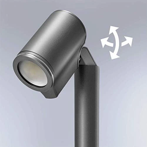 Steinel LED šviestuvas 7W Steinel Spot WAY Jungtis su antracito jutikliu