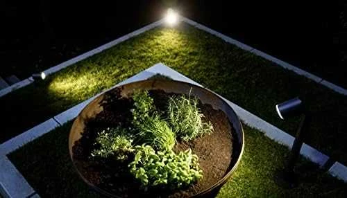 STEINEL LED ŠVIESTAS 7W STEINEL SPOT GARDEN BE SENSORIAUS ANTRACITO
