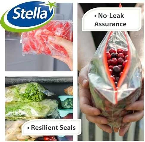 Stella Ziplock maišeliai 310x430 (100 vnt.) B3-SW-0150