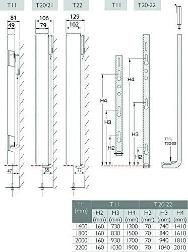 „Stelrad Vertex Plan“ radiatorius (22/160/070)