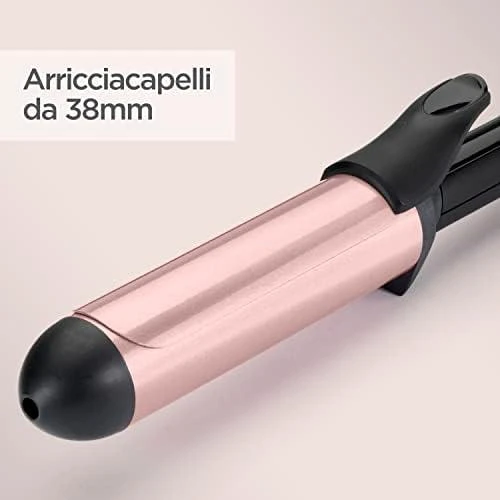 BaByliss C453E plaukų formavimo šukos Garbanojimo žnyplės Šiltas Juoda, Rožinė 2,5 m