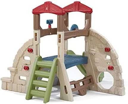 Laipiojimo uola su čiuožykla STEP2