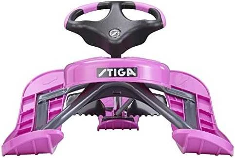 Rogutės Stiga SNOWRACER® Curve Gray Rožinė