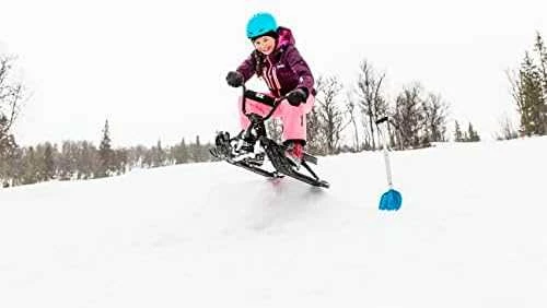 Stiga Snowracer SX Pro -rattikelkka, musta