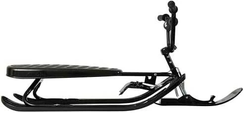 Stiga Snowracer SX Pro -rattikelkka, musta