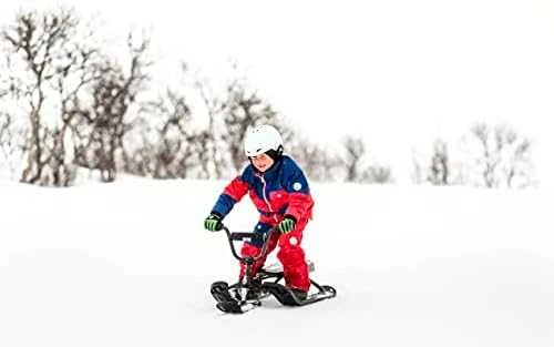 Stiga Snowracer SX Pro -rattikelkka, musta