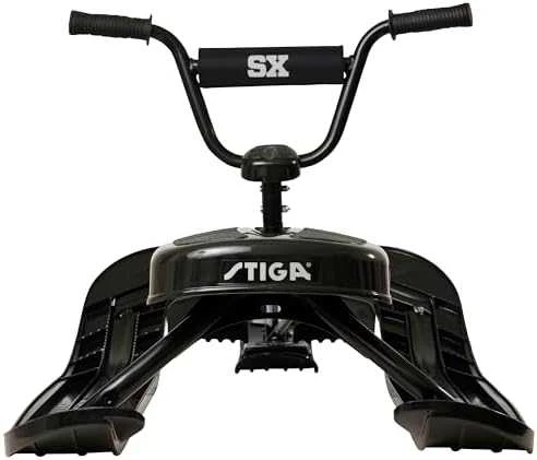 Stiga Snowracer SX Pro -rattikelkka, musta