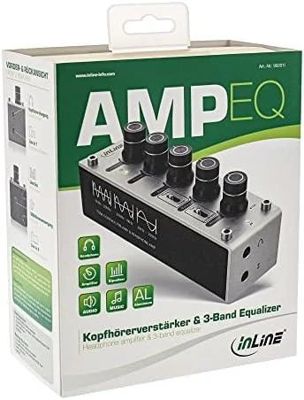 Stiprintuvas Headphone InLine Transistor AmpEQ 99201I