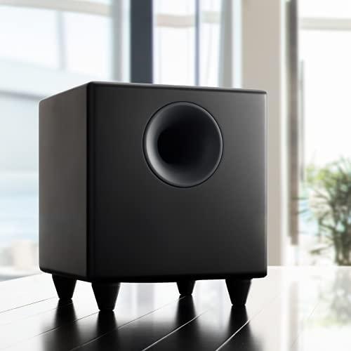 Aktyvi žemųjų dažnių kolonėlė AudioEngine S8, 125 W, Juoda