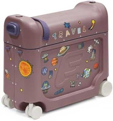 Kelioninis Stokke JetKids BedBox - Vaikiškas lagaminas su lovos funkcija | Miglota alyva
