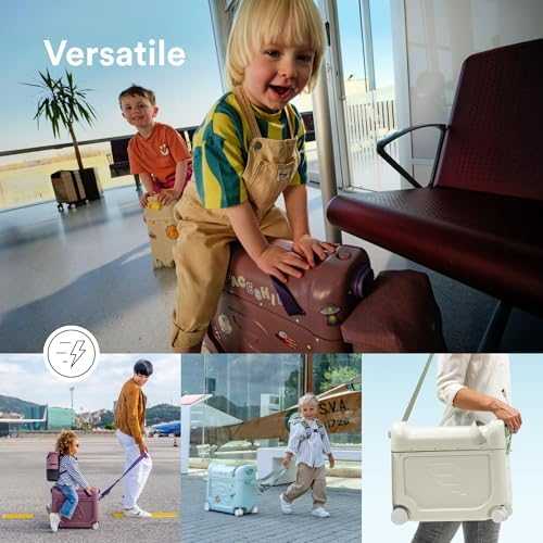 Kelioninis Stokke JetKids BedBox - Vaikiškas lagaminas su lovos funkcija | Miglota alyva