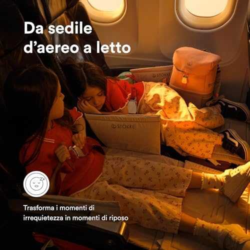 Stokke JetKids - komplektas kelioninis BedBox + Crew Backpack | Arctic Mėlyna