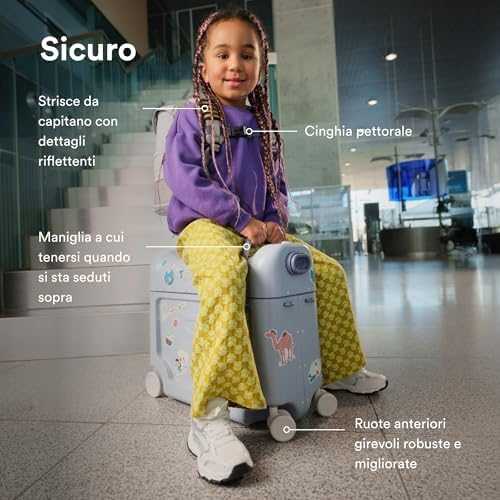 Stokke JetKids - komplektas kelioninis BedBox + Crew Backpack | Arctic Mėlyna
