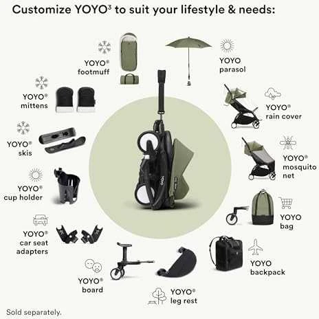 Stokke Yoyo rankena – rankena Yoyo ir Yoyo 2 vežimėliams | Balta