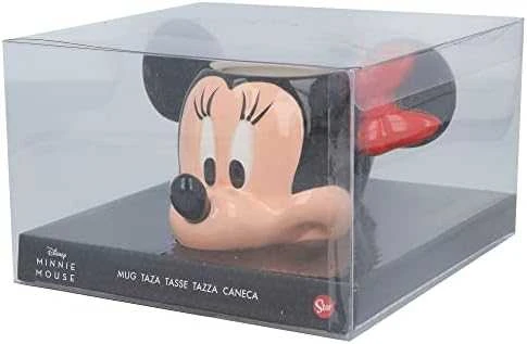 STOR Puodelis su dėžute Minnie Mouse Keramikinis 360 ml