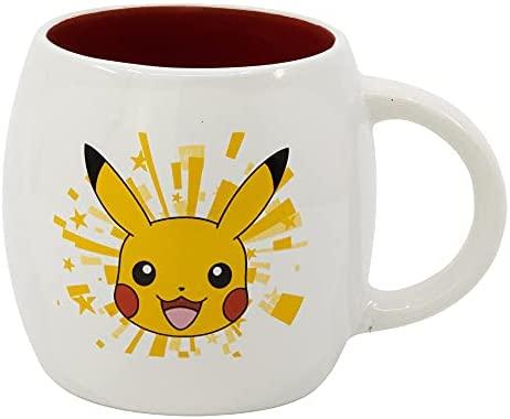 STOR Pokemon Pikachu keramikinis apvalus puodelis (384ml)