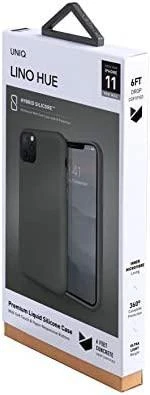 UNIQ Lino Hue Dėklas Apple iPhone 11 Pro Max moss pilkos spalvos