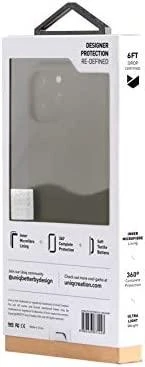 UNIQ Lino Hue Dėklas Apple iPhone 11 Pro Max moss pilkos spalvos