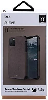 UNIQ dėklas telefonui Sueve Apple iPhone 11 Pro taupe warm pilkos spalvos