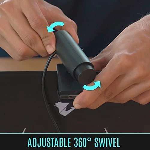 „Streamplify CAM“ srautinio perdavimo internetinė kamera, „Full HD“, 60 Hz – juodos spalvos