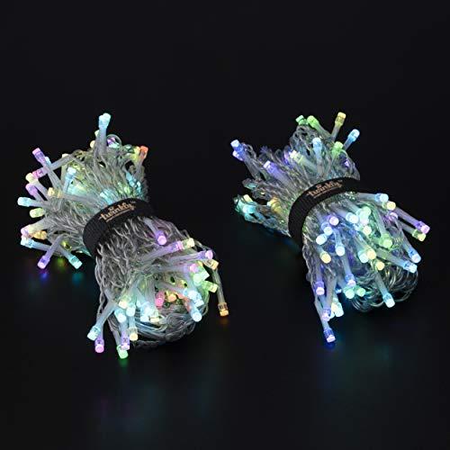 Kalėdinė išmanioji lempučių girlianda Twinkly Icicle 190 LED RGB, varvekliai, daugiaspalvės